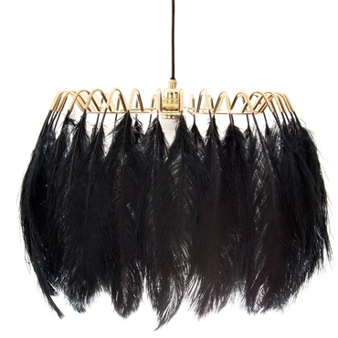 Feather Pendant Lamp | Mineheart at Lightology Feather Pendant Lamp