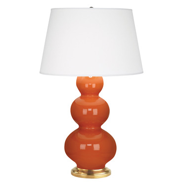 Triple Gourd Table Lamp | Robert Abbey at Lightology Triple Gourd Table Lamp