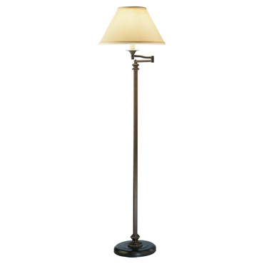 Abbey Swing Arm Floor Lamp | Robert Abbey at Lightology Abbey Swing Arm Floor Lamp