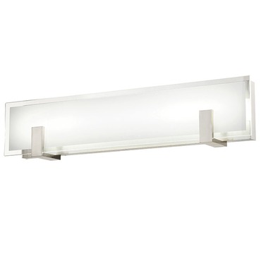 Meridien Bathroom Vanity Light - Floor Model | WAC Lighting at Lightology Meridien Bathroom Vanity Light - Floor Model