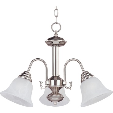 Malaga Down Chandelier | Maxim Lighting at Lightology Malaga Down Chandelier
