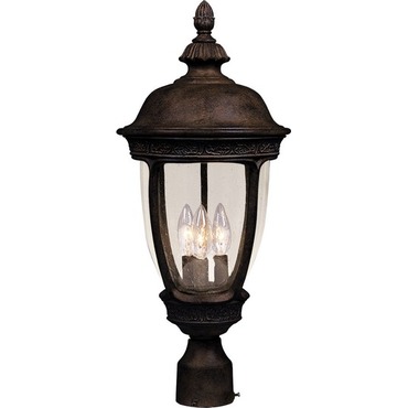Knob Hill DC Outdoor Post Light | Maxim Lighting at Lightology Knob Hill DC Outdoor Post Light