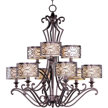 Mondrian Chandelier | Maxim Lighting at Lightology Mondrian Chandelier