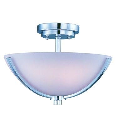 Rocco Ceiling Semi Flush Light | Maxim Lighting at Lightology Rocco Ceiling Semi Flush Light