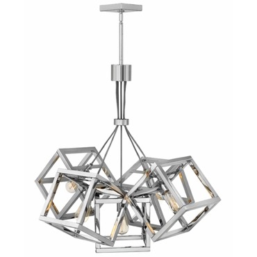 Ensemble Square Shade Chandelier