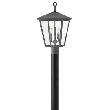 Trellis 120V Outdoor Post / Pier Mount Lantern | Hinkley Lighting at Lightology Trellis 120V Outdoor Post / Pier Mount Lantern