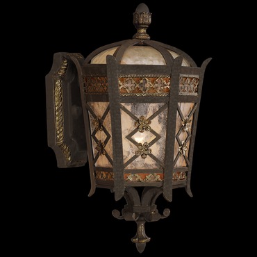 Chateau Outdoor Top Mount Wall Light | Fine Art Handcrafted Lighting at Lightology Chateau Outdoor Top Mount Wall Light