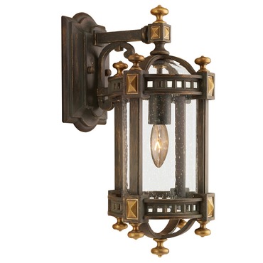 Beekman Place Outdoor Top Mount Wall Light | Fine Art Handcrafted Lighting at Lightology Beekman Place Outdoor Top Mount Wall Light