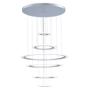 Saturn II Multi Tier Pendant | Et2 at Lightology Saturn II Multi Tier Pendant