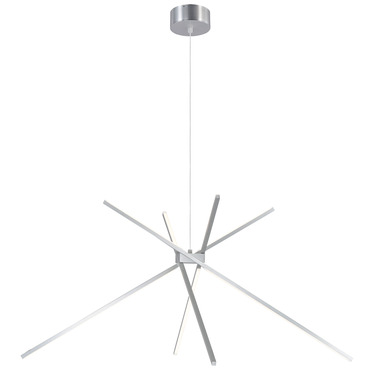 Alumilux Aster Chandelier | Et2 at Lightology Alumilux Aster Chandelier