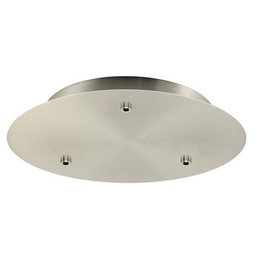 Multiport Round Line Voltage Canopy | Stone Lighting at Lightology Multiport Round Line Voltage Canopy