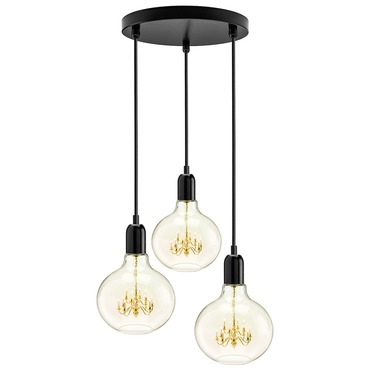 King Edison Trio Pendant | Mineheart at Lightology King Edison Trio Pendant