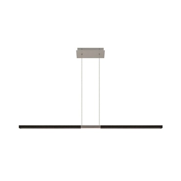 Tie Stix Metal Warm Dim Center Feed Suspension | PureEdge Lighting at Lightology Tie Stix Metal Warm Dim Center Feed Suspension