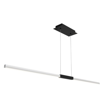 Tie Stix Metal Center Feed Suspension | PureEdge Lighting at Lightology Tie Stix Metal Center Feed Suspension