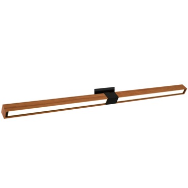 Tie Stix Wood Linear Adjustable Wall Light | PureEdge Lighting at Lightology Tie Stix Wood Linear Adjustable Wall Light
