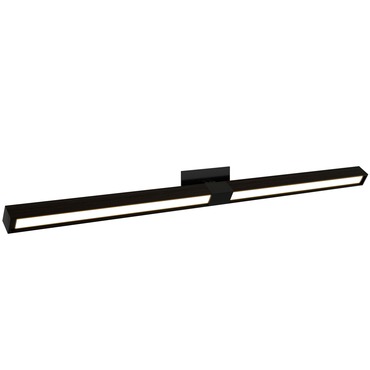 Tie Stix Wood Linear Adjustable Warm Dim Wall Light