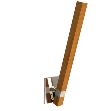 Tie Stix Wood Indirect Adjustable Wall Light