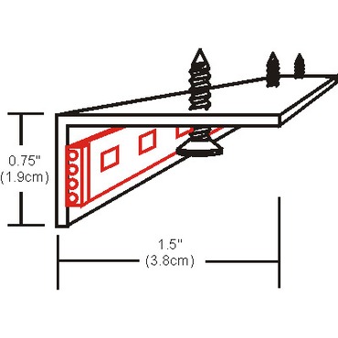Strip L Shape Heat Sink Reflector