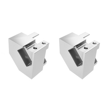 Light Channel LC45 45Deg End Cap/Pair
