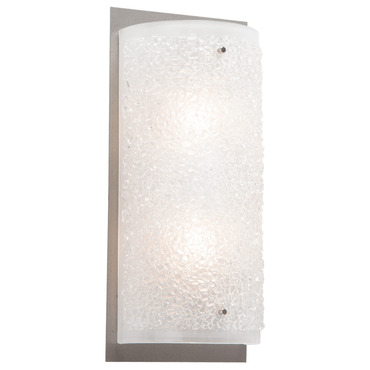 Textured Glass Covered Wall Sconce | Hammerton Studio at Lightology Textured Glass Covered Wall Sconce