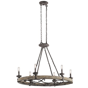 Taulbee Oval Chandelier | Kichler at Lightology Taulbee Oval Chandelier