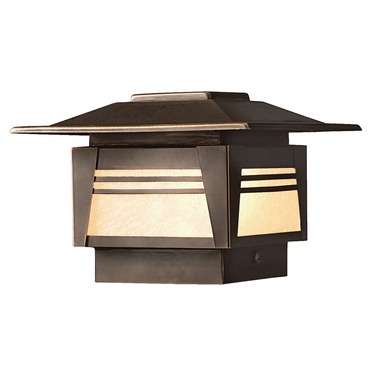 12V Zen Garden Deck Post Light | Kichler at Lightology 12V Zen Garden Deck Post Light