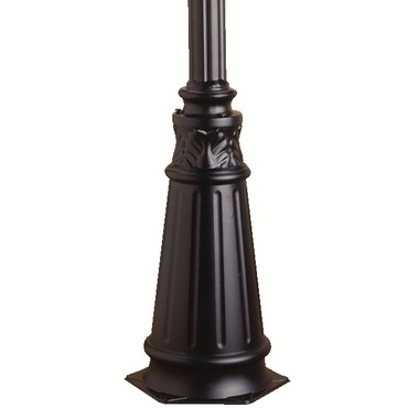 3 x 72 inch Outdoor Post with Decorative Base