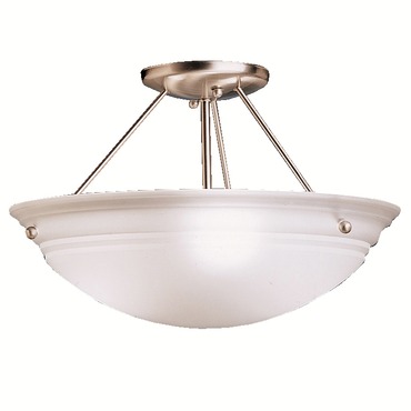 Cove Molding Semi Flush Ceiling Light