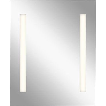 Vertical Mirror with Inlay Glass | Elan at Lightology Vertical Mirror with Inlay Glass