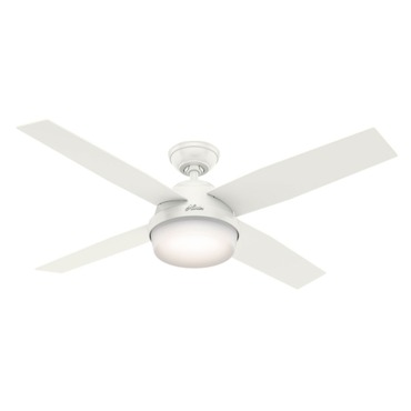 Dempsey Outdoor Ceiling Fan with Light | Hunter Fan at Lightology Dempsey Outdoor Ceiling Fan with Light