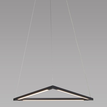 Z-Bar Triangle Pendant | Koncept Lighting at Lightology Z-Bar Triangle Pendant