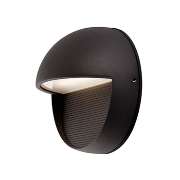 Byron Round Outdoor Wall Light | Kuzco Lighting at Lightology Byron Round Outdoor Wall Light