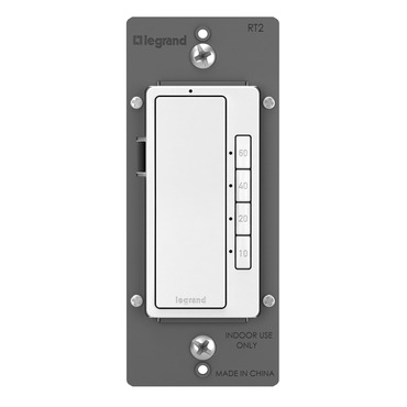 4 Button Digital Timer | Legrand Radiant at Lightology 4 Button Digital Timer
