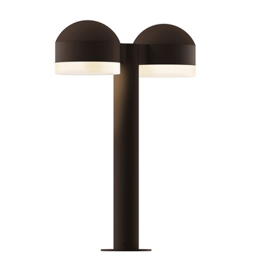 Reals Double DC FH/FW Outdoor Bollard Light