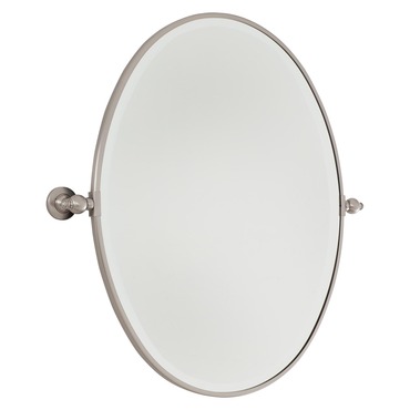 Pivoting Oval Mirror | Minka Lavery at Lightology Pivoting Oval Mirror