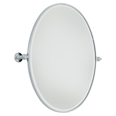 Pivoting Oval Mirror | Minka Lavery at Lightology Pivoting Oval Mirror