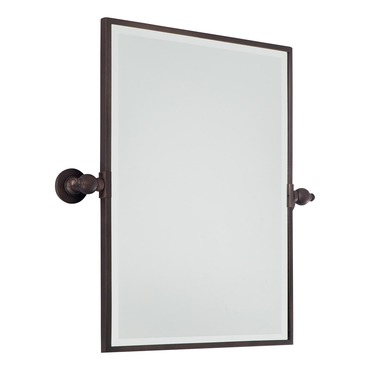 Pivoting Rectangular Mirror