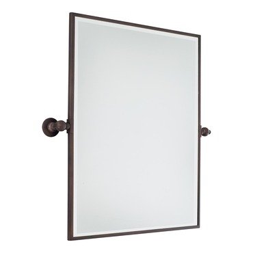 Pivoting Rectangular Mirror | Minka Lavery at Lightology Pivoting Rectangular Mirror