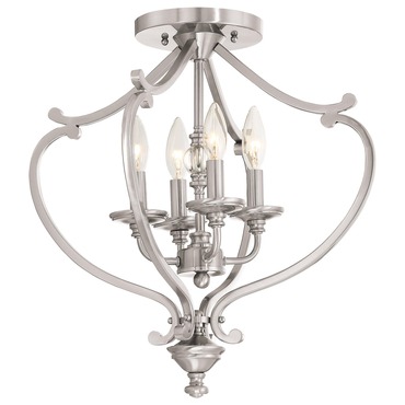 Savannah Row Ceiling Semi Flush Light | Minka Lavery at Lightology Savannah Row Ceiling Semi Flush Light