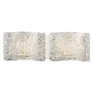 Forest Ice Bathroom Vanity Light | George Kovacs at Lightology Forest Ice Bathroom Vanity Light