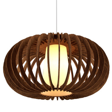 Stecche Di Legno Oval Pendant
