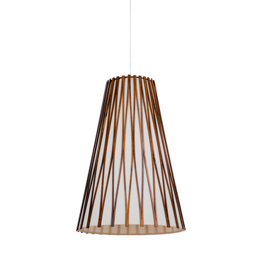 Living Hinges Cone Pendant | Accord Iluminacao at Lightology Living Hinges Cone Pendant