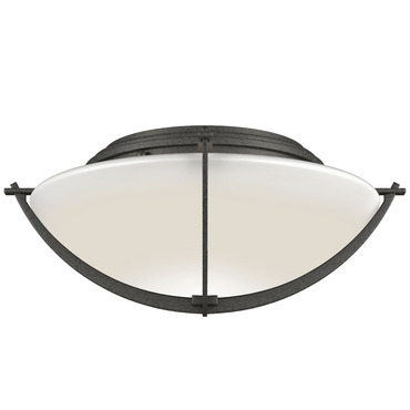 Compass Flush Ceiling Light Fixture | Hubbardton Forge at Lightology Compass Flush Ceiling Light Fixture