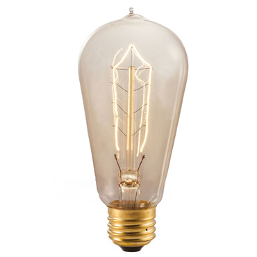 ST18 Med Base Antique Hairpin Filament 40W 120V