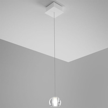 Multispot Beluga Mini Pendant with Square Canopy