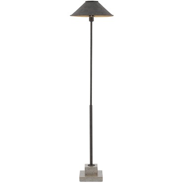 Fudo Floor Lamp | Currey and Company at Lightology Fudo Floor Lamp