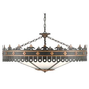 Berkeley Chandelier | Currey and Company at Lightology Berkeley Chandelier