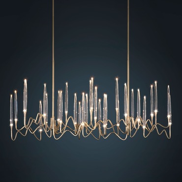 Il Pezzo 3 Long Chandelier | Il Pezzo Mancante at Lightology Il Pezzo 3 Long Chandelier