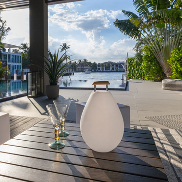 Vessel 2 Portable Bluetooth Indoor / Outdoor LED Lamp | Smart & Green at Lightology Vessel 2 Portable Bluetooth Indoor / Outdoor LED Lamp