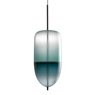 Flow S5 Pendant | Wonderglass at Lightology Flow S5 Pendant